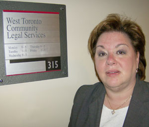 ‘The impact on the community in terms of access to justice has been dramatic,’ says Judy Welikovitch, whose legal aid clinic has lost both of its staff lawyers and a support worker to the Human Rights Legal Support Centre.