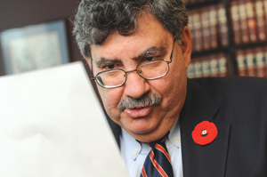 Gary Segal is representing Dmytro Afanasyev in his bid to prove he’s not a spy so he can enter Canada.