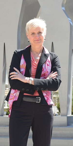 Kim Neeson is part of the Canadian court reporting team that will be working with its Delaware counterparts during the joint Nortel proceedings. Photo: Laura Pedersen